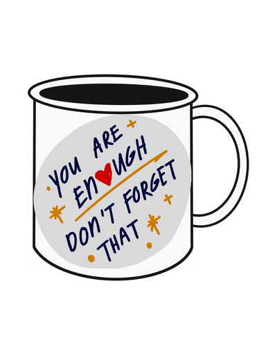 Minimalist Ceramic Coffee / Tea Lover  Mug with Premium Print